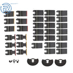 Set of 35 Multitool Blades for Oscillating Tools