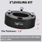 3" Front Leveling Lift Kit for Chevy Silverado 1500 GMC Sierra 1500 (2007–2023)