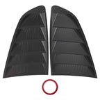 Car Louvers Side Window for Ford Mustang (2015-2023) Carbon Fiber