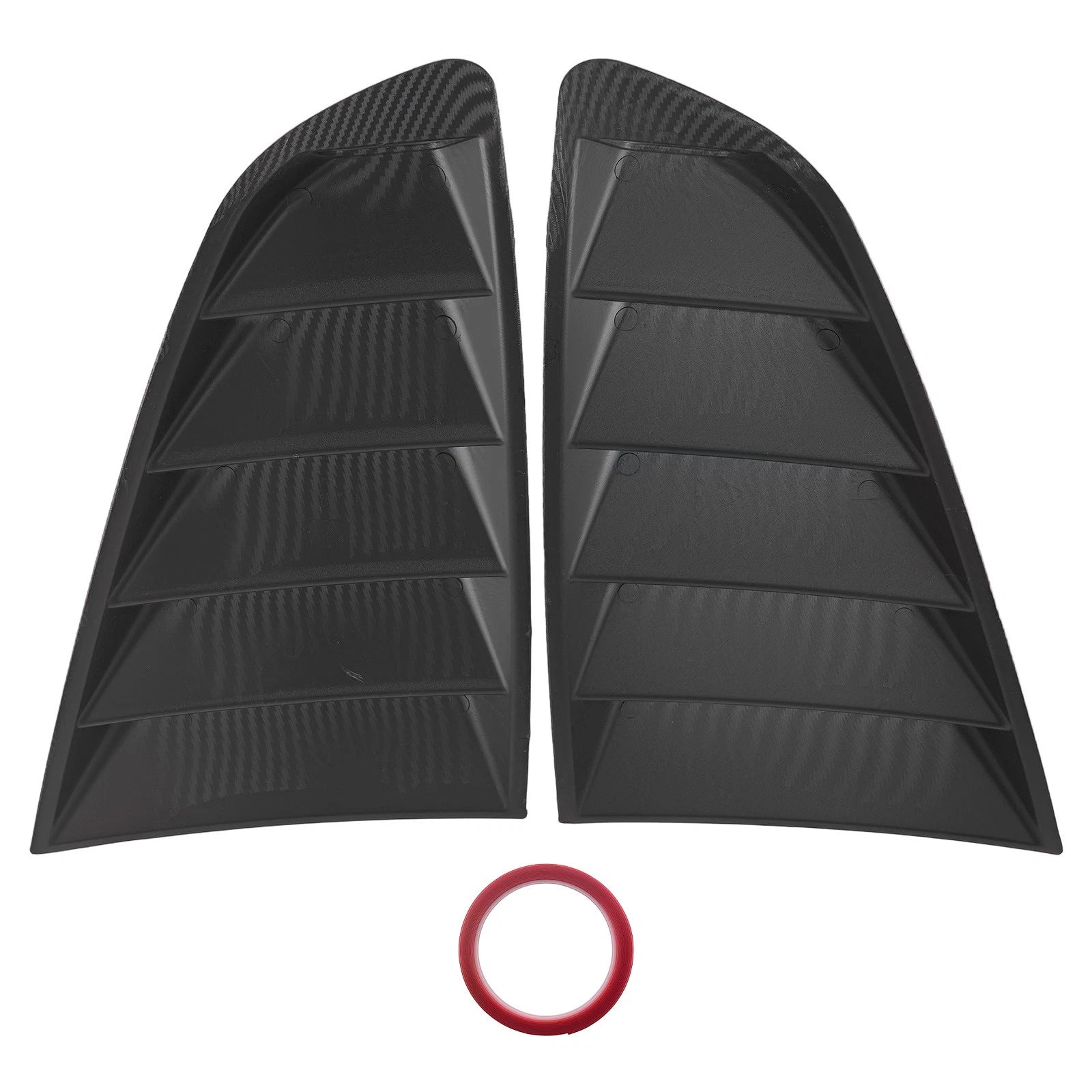 Car Louvers Side Window for Ford Mustang (2015-2023) Carbon Fiber