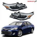 Headlight Set for Toyota Avalon (2013–2015) Halogen Type 2X