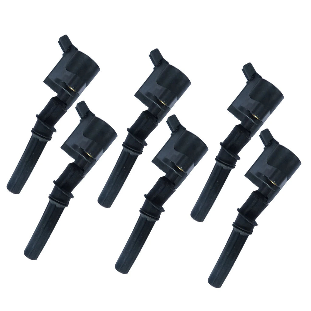 Set of 6 Ignition Coils for Lincoln Ford E-150 Mercury (DG508 FD503)