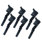 Set of 6 Ignition Coils for Lincoln Ford E-150 Mercury (DG508 FD503)