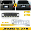 2X AUXITO 24LED License Plate Light for Toyota 4Runner (1996–2022)