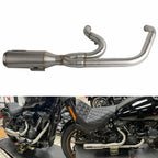 Exhaust Muffler Pipe for Harley Softail Street Bob Fat Bob Low Rider (2018-2023)