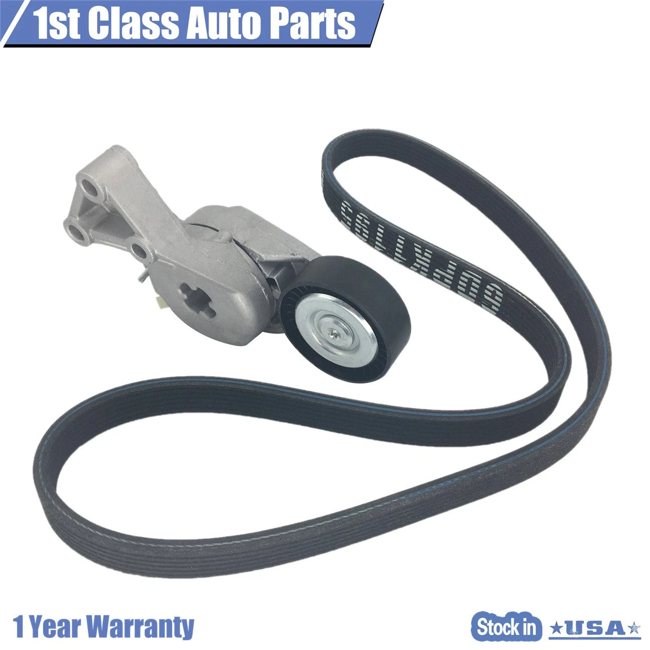 Belt Tensioner & Serpentine Kit for Audi TT, Volkswagen Bug, Golf, Jetta (2000–2006)