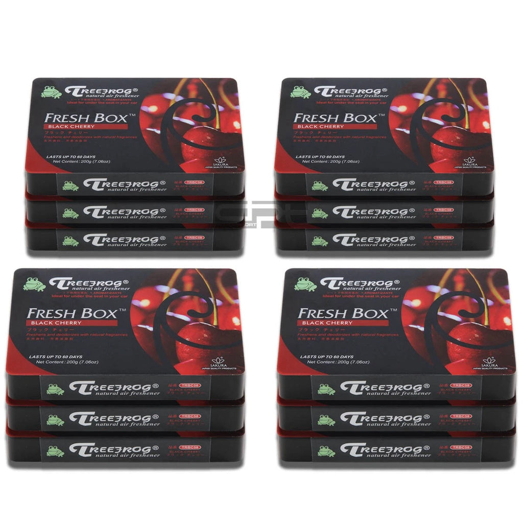 X12 Black Cherry Air Freshener for Car/Auto/Bath/Office 200g Box