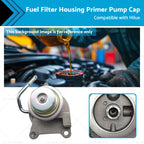 Diesel Fuel Filter Housing Primer Pump Cap for Hilux LN147 LN152 (1997–2005)