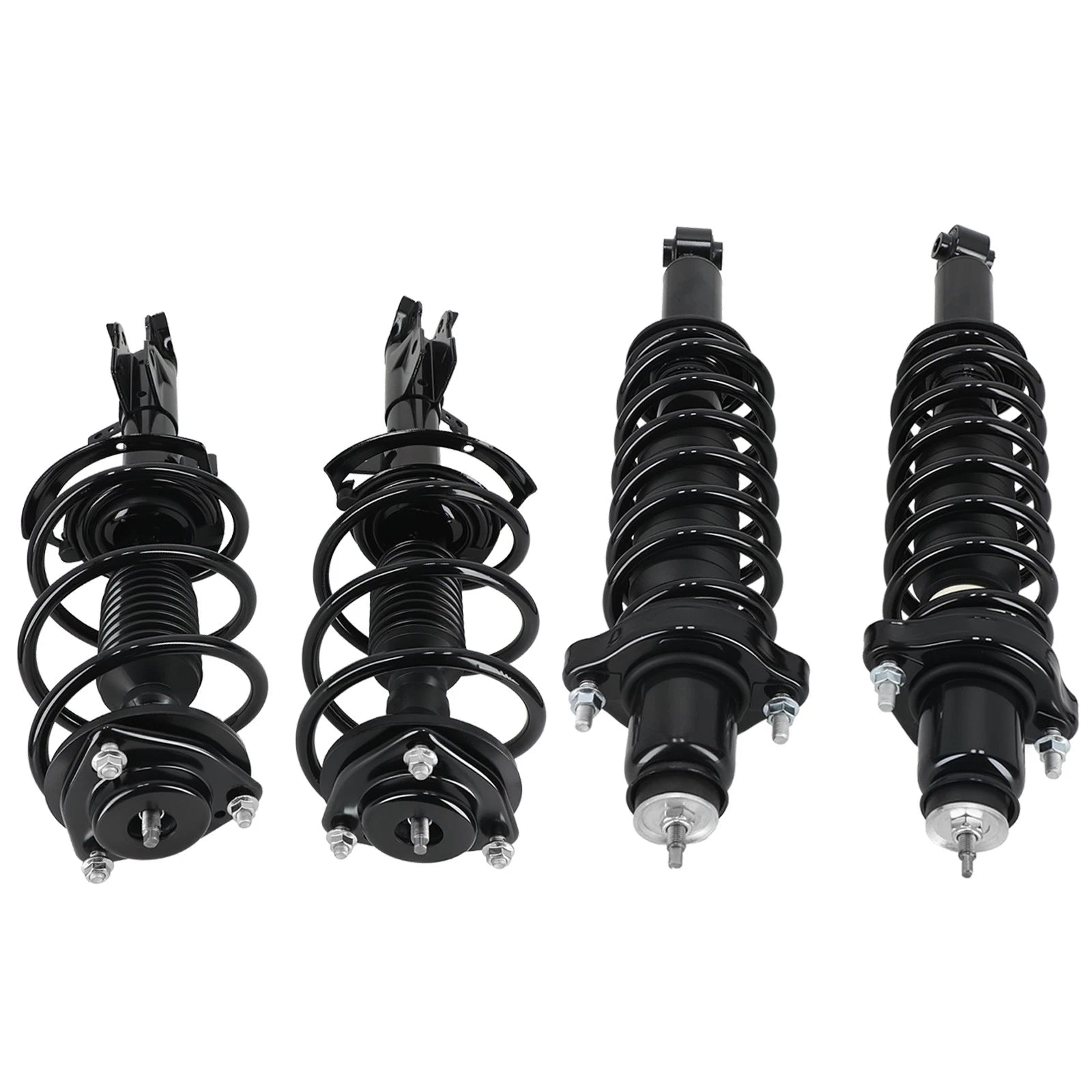 Set of 2 Front Rear Struts w/Coil Spring for Dodge Caliber (2007–2012)