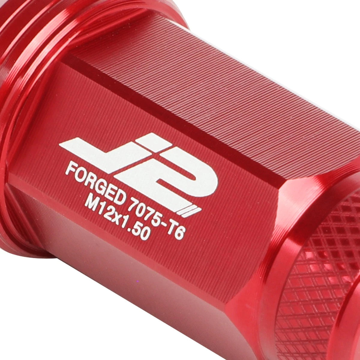 20Pcs J2 7075 Forged Aluminum M12x1.5 Knurled Top Lug Nut Kit for