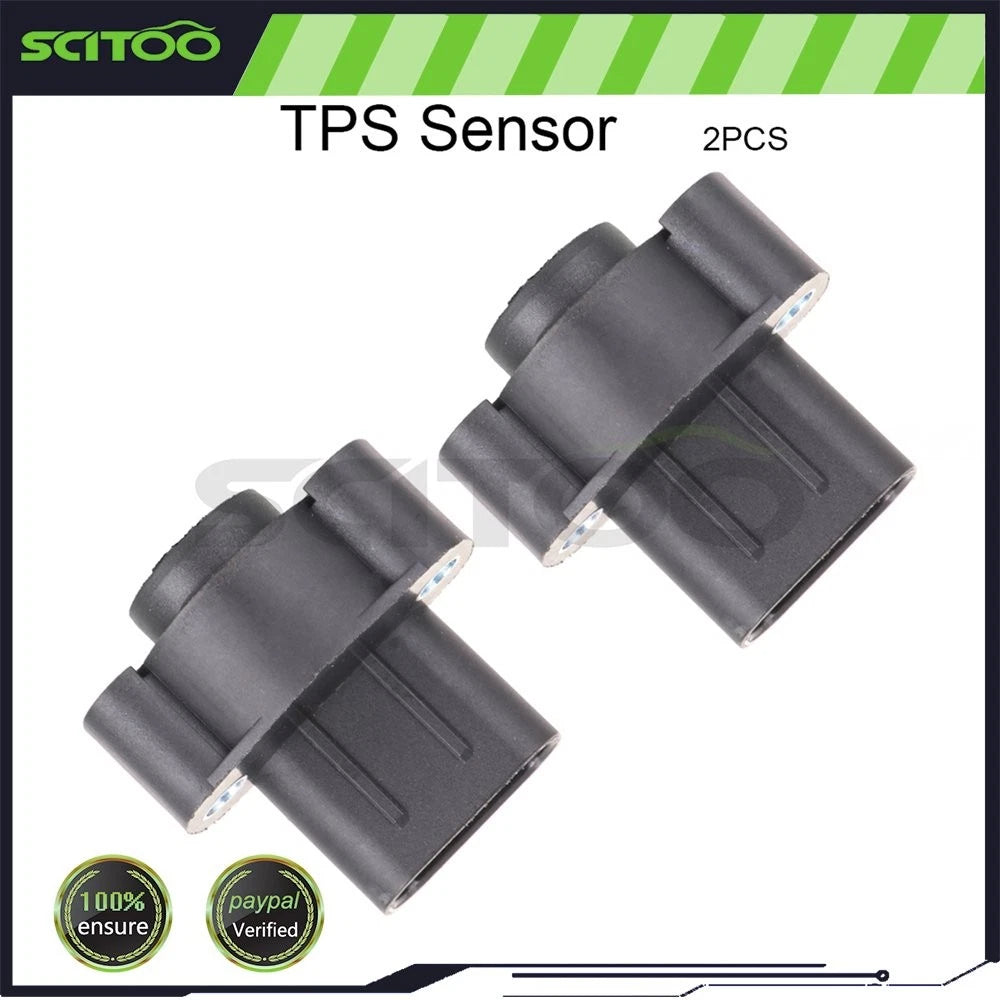 2X Throttle Position Sensor for Dodge B1500 (1995–1997) 4626051 2132095