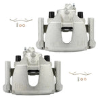 Set of 2 Front Brake Calipers for Mazda 3, Mazda 5