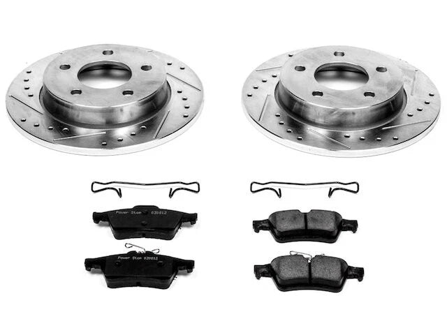 Rear Brake Pad and Rotor Kit for Mazda 3 (2006–2013) RT676VH