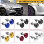 Universal Push Button Bumper Hood Alloy Quick Release Fastener (2000–2005)