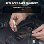 Set of 8 Ceramic Iridium Spark Plugs for Chrysler Town & Country (2008–2010)