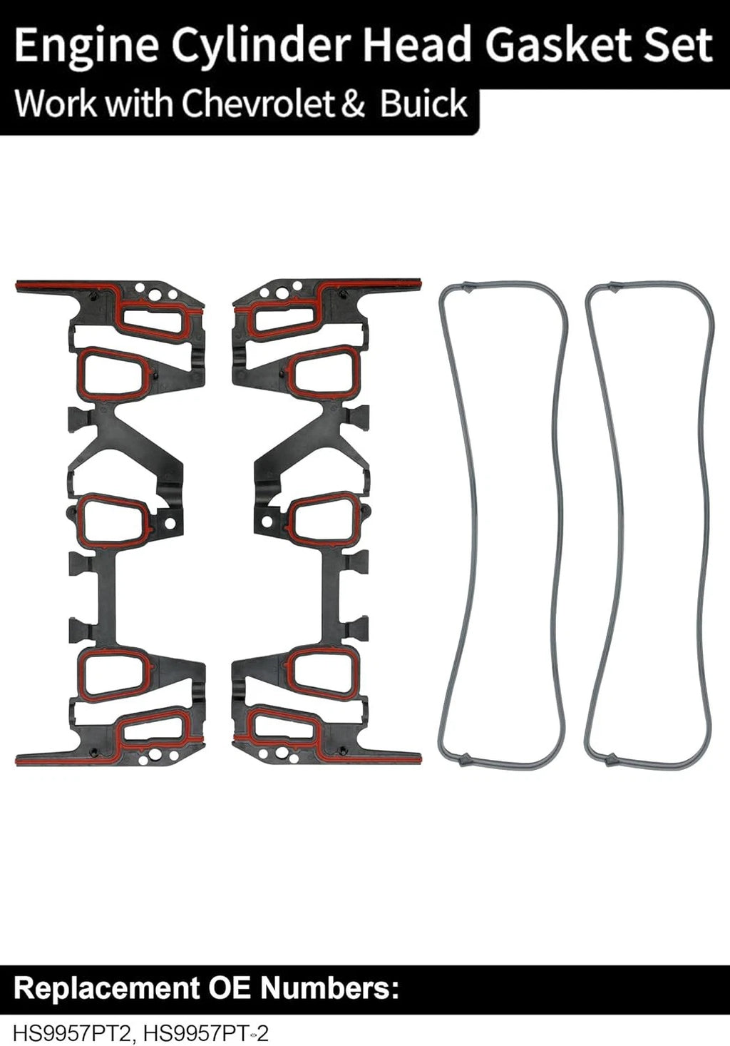Head Gasket Set for Chevy Malibu, Buick Century, Oldsmobile, Pontiac 3.1L (1995–1999)