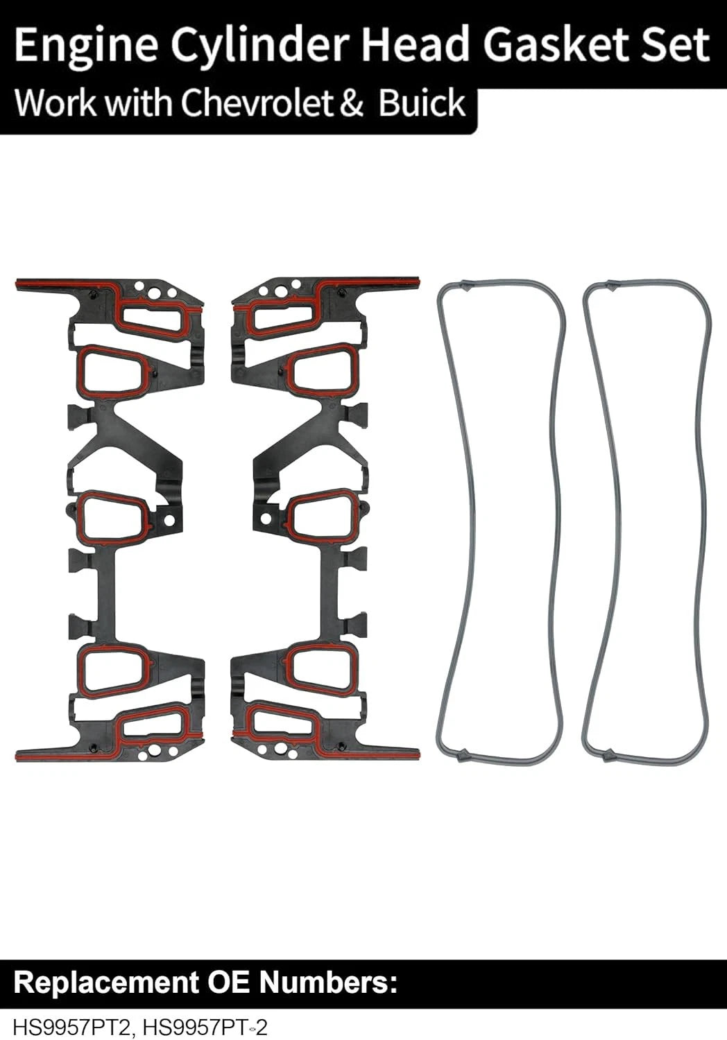 Head Gasket Set for Chevy Malibu, Buick Century, Oldsmobile, Pontiac 3.1L (1995–1999)
