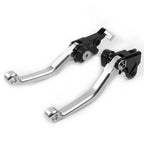 Silver CNC Pivot Brake Clutch Levers for Honda XR250 XR400 (1995-2007)