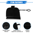 Tow Hook Eye Cover Cap for Mercedes-Benz E-Class W213 (2017–2023) Black