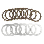 7x Steel Separator + 8x Clutch Friction Plate for Yamaha XJR400 XJ600S XJ650S (T9)