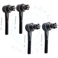 Set of 4 Tie Rod Ends for Dodge Ram Van 1500 2500 3500 (1999–2003)