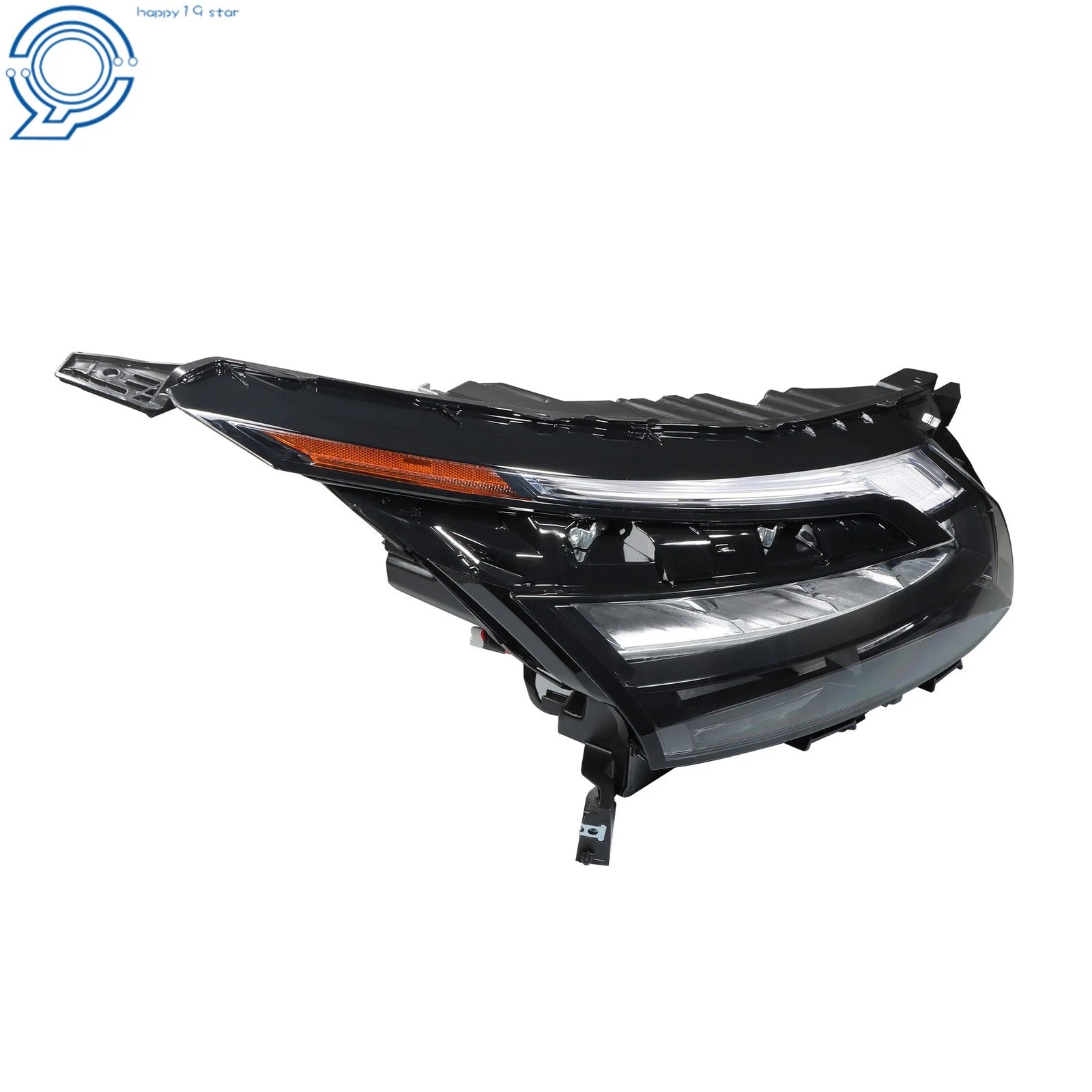 Right Black LED Headlight for Nissan Pathfinder (2023–2024) W/Halogen Turn Signal