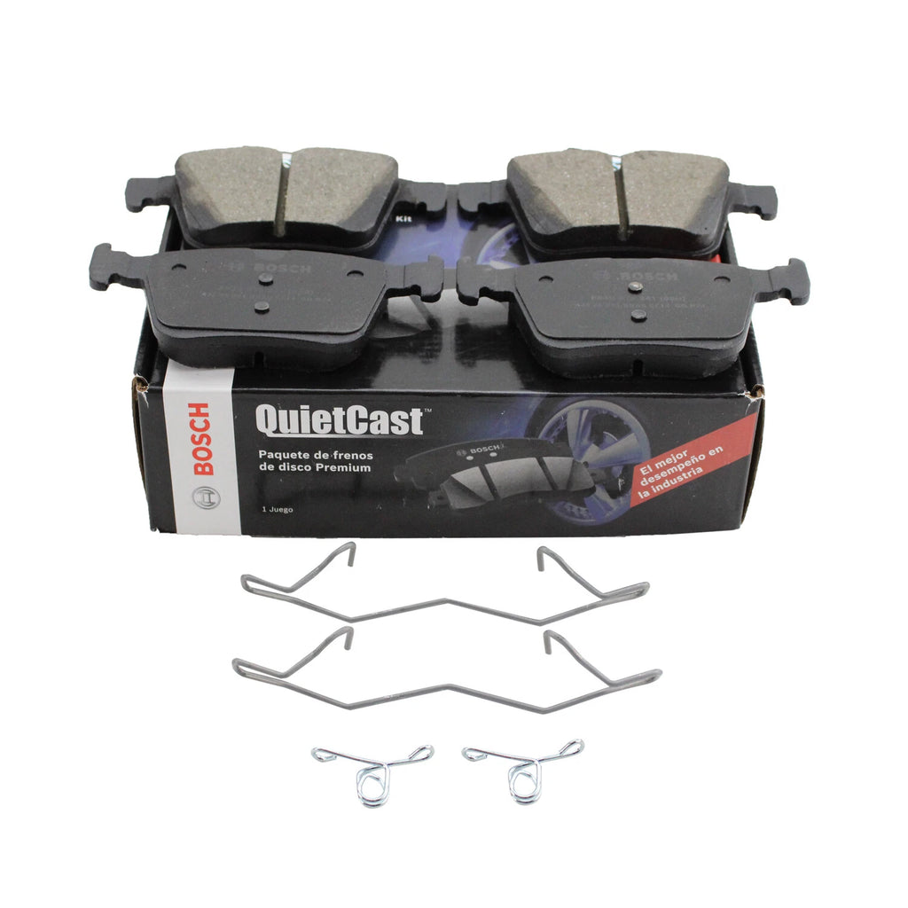 Bosch QuietCast Rear Ceramic Brake Pads for Audi A3 RS3 TT Quattro (2015–2023)