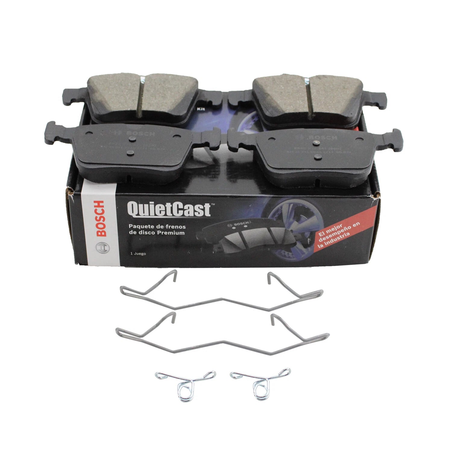 Bosch QuietCast Rear Ceramic Brake Pads for Audi A3 RS3 TT Quattro (2015–2023)