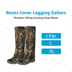 Anti Bite Boots Cover Gaiters for Outdoor Hiking Hunting
