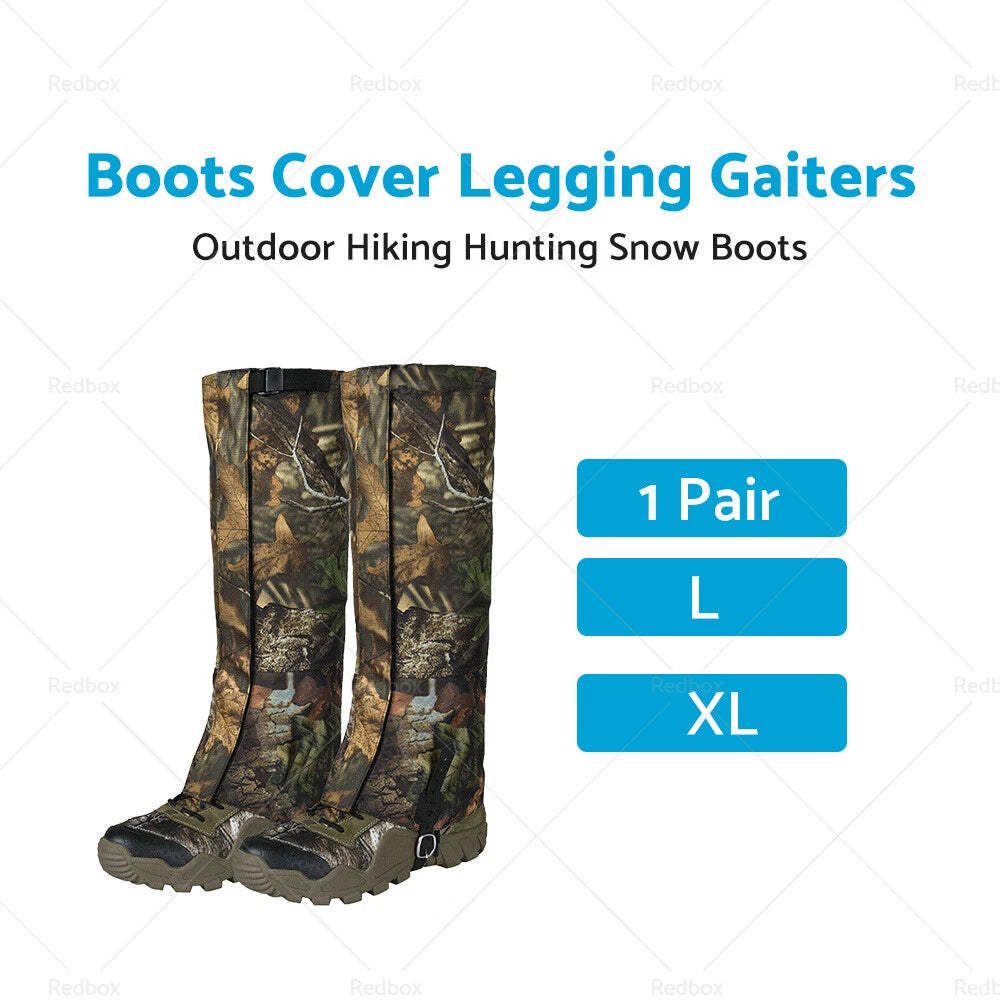 Anti Bite Boots Cover Gaiters for Outdoor Hiking Hunting
