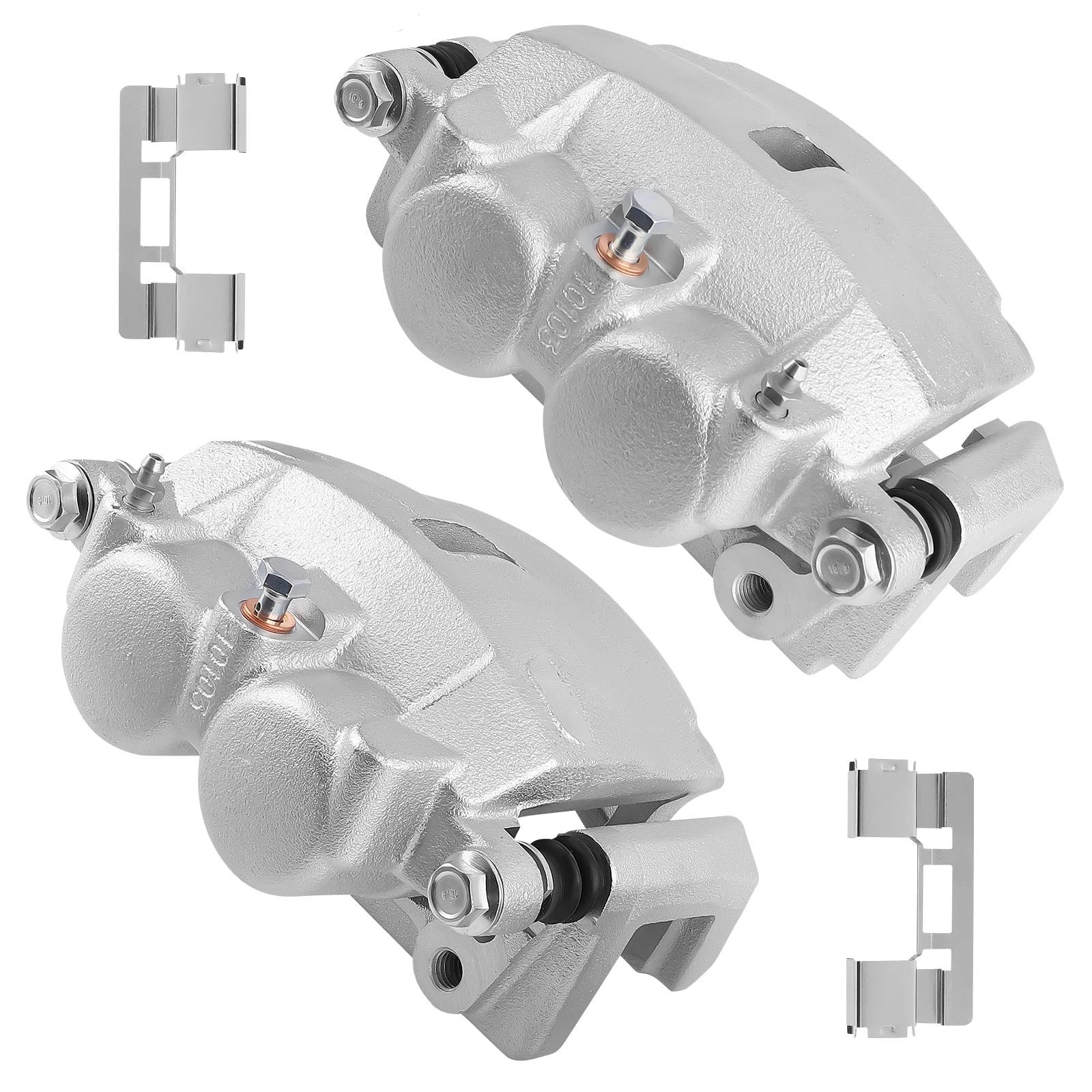 Front Brake Calipers w/Bracket for Ford F-150 Lincoln Mark LT (2006–2008)