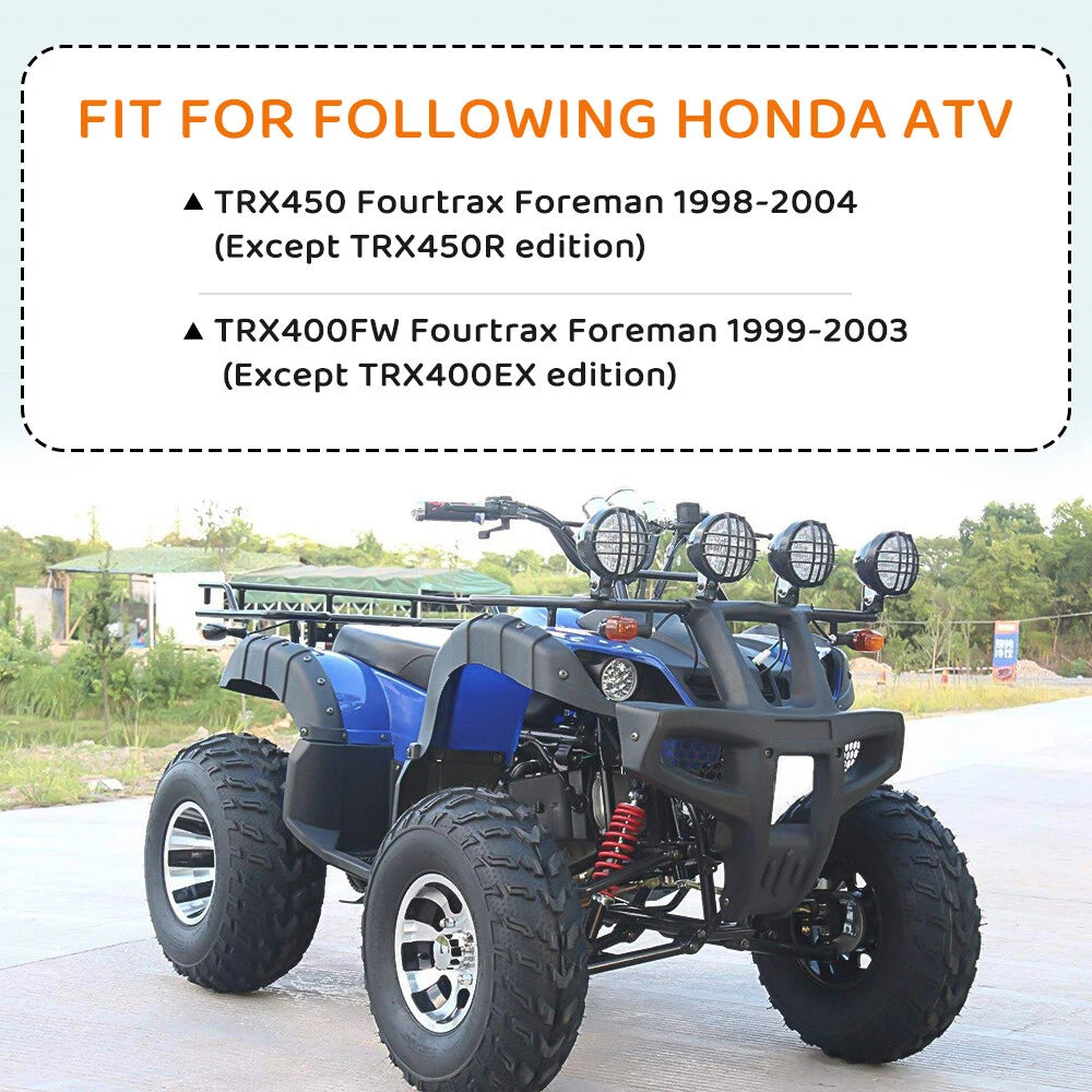 Front Brake Wheel Cylinders & Shoes Kit for Honda Foreman TRX450 (1998–2004)