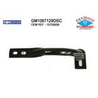 Replacement Steel Front Passenger Side Outer Bumper Face Bar Brace for Ford