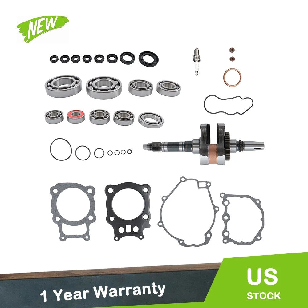 Crankshaft Gasket Bearings Rebuild Kit for Honda TRX350 Rancher (2000–2006)