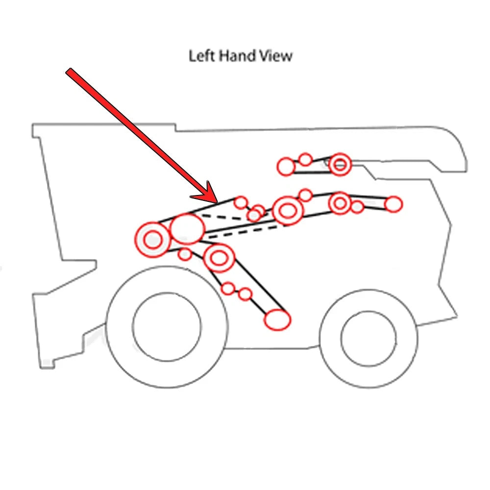 Belt - Beater Drive/Header Drive for AM2624390W1