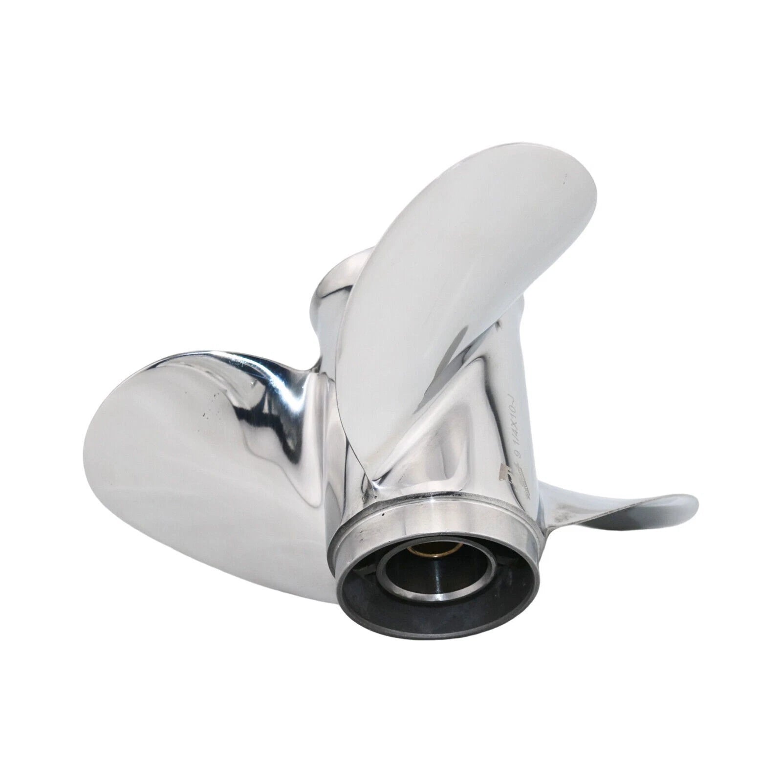 Stainless Steel Propeller 9.25x11 for Yamaha 9.9-20HP, Honda BF 8-20HP (2X)