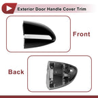 Exterior Door Handle Cover Trim for Toyota Corolla (2014–2018) Black