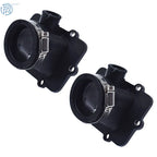 2Pcs Carburetor Intake Manifold Boots for Ski-Doo 