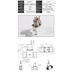 Water Control Pulse Solenoid Valve for Toilet Systems (2010–2023)