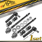 Front Inner & Outer Tie Rods & Sway Bar Links for Buick Chevy Pontiac (2007–2017)