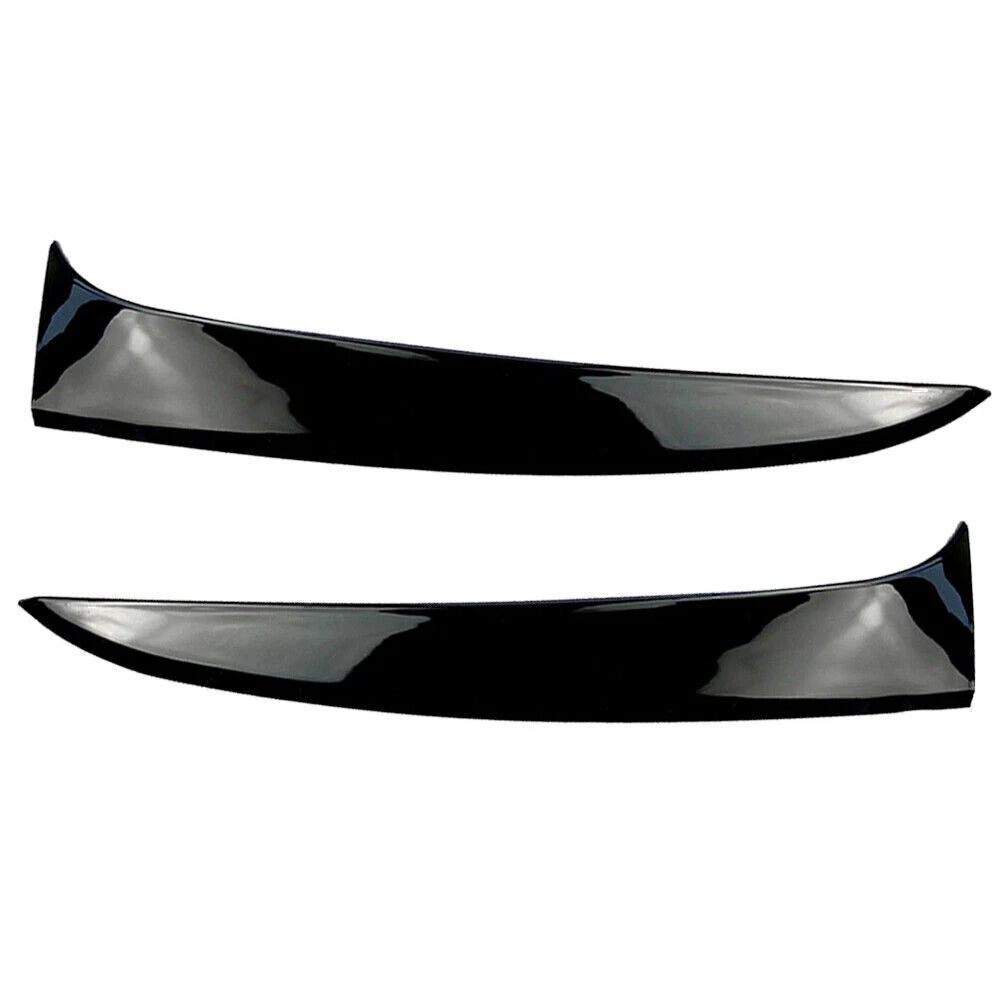 Black Rear Window Spoiler Side Wing Trim Cover for Kia Sportage R (2011–2015)
