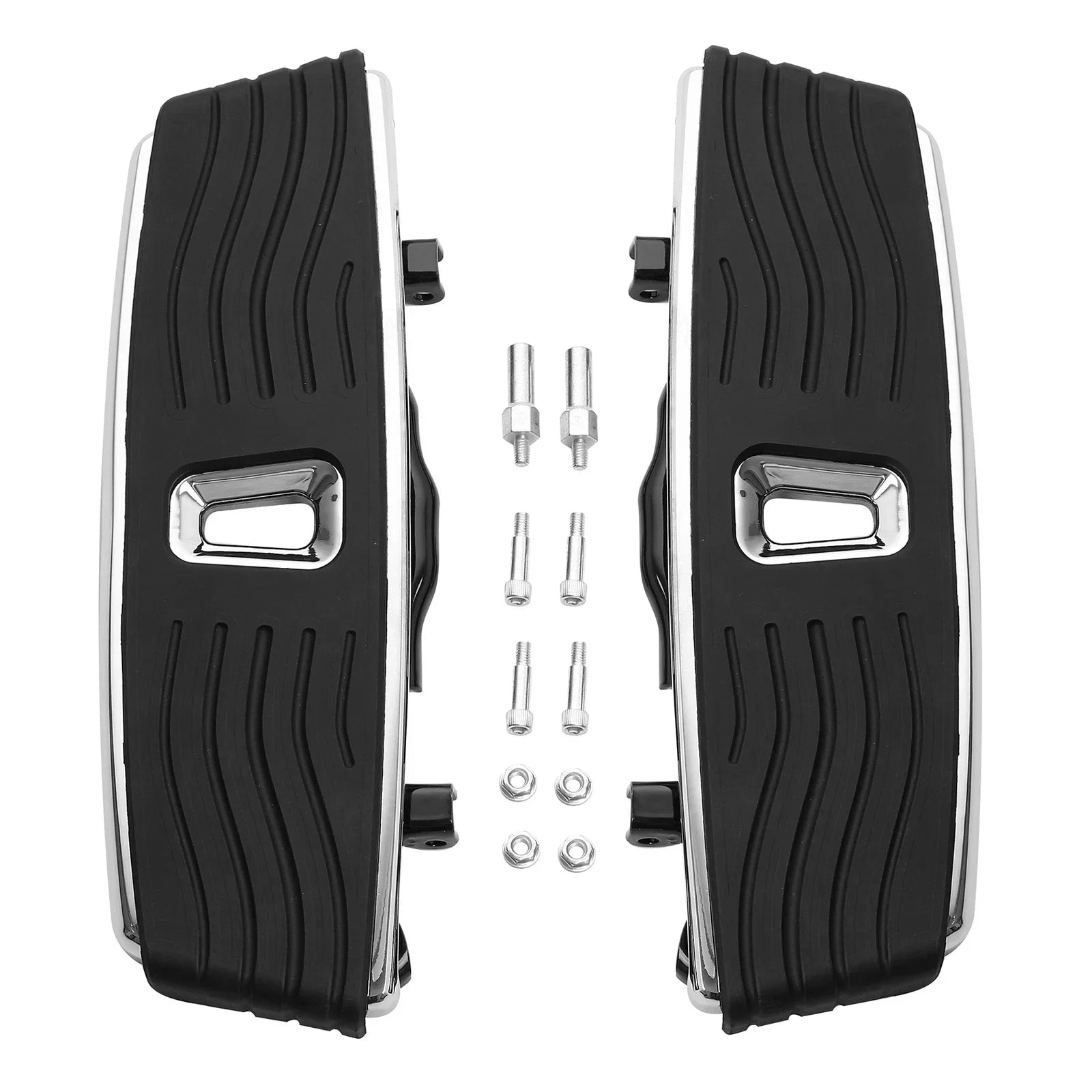 Chrome Rider Driver Floorboards Mount Bracket for Harley Road Glide (2014-2024)