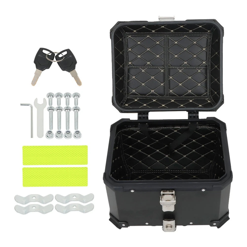 45-Litre Waterproof Motorcycle Top Box for Scooter