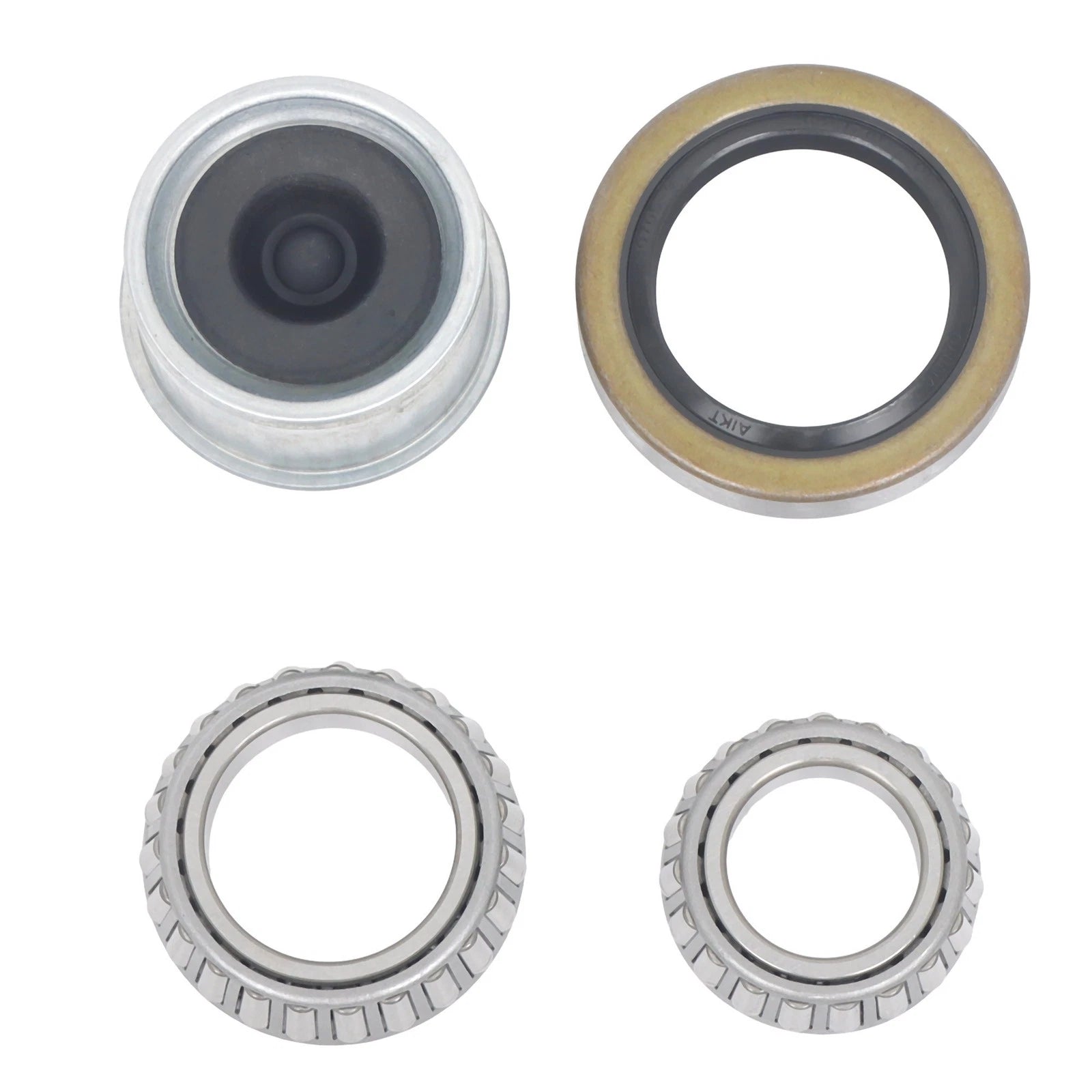 Set of 2 Trailer Idler Hub Kits for 3500 lbs Axle (5 on 4.5")