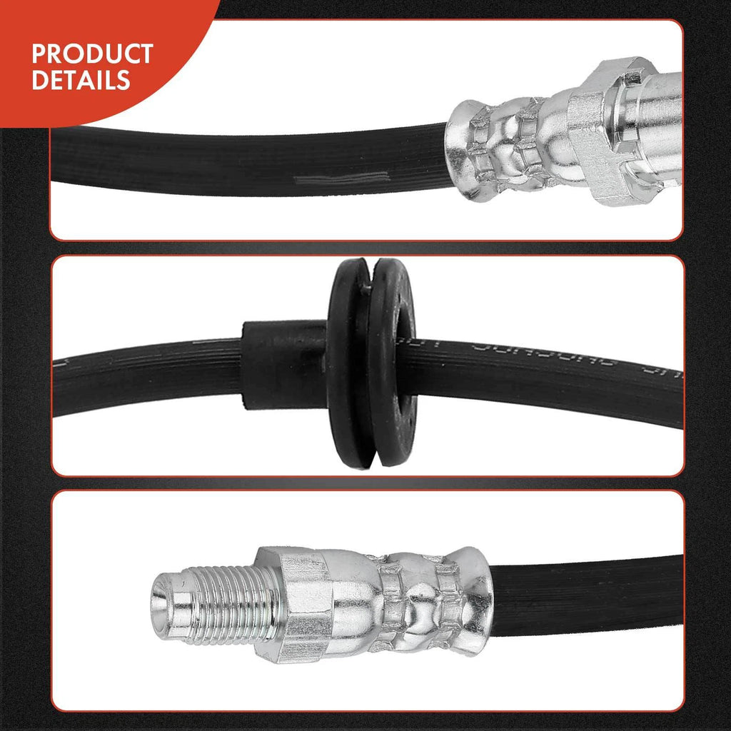 2X Front Brake Hydraulic Hose for BMW X5 (2000-2006)