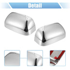 Pair of Chrome Plated Mirror Cover Caps for Dodge Ram 1500 2500 3500 (2002–2008)