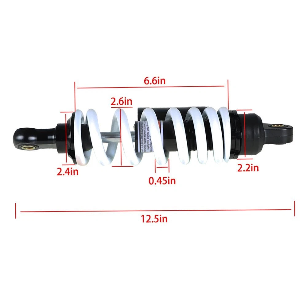 Rear Gas Shock Absorber for Dirt Pit Bike (50cc–125cc)