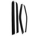 Set of 4 Window Deflectors Rain Guards for Ford F-150 Crew Cab (2015–2020)