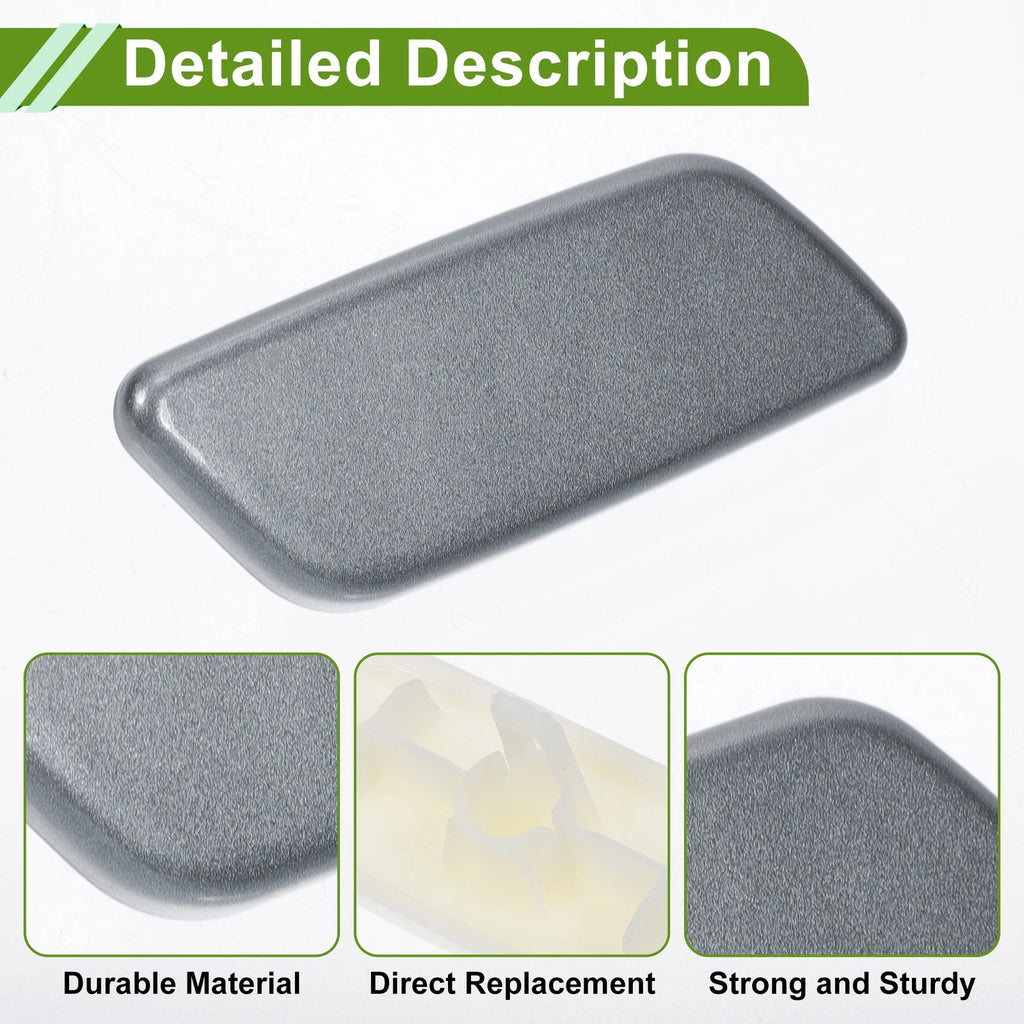 Front Right Washer Nozzle Cover Cap for Toyota Prado (2012–2015) 8504460180 Gray