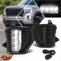 3.5" Round Smoked Glass Lens Fog Lights for Universal Vehicles